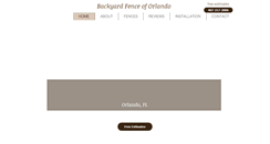 Desktop Screenshot of mybackyardfence.com